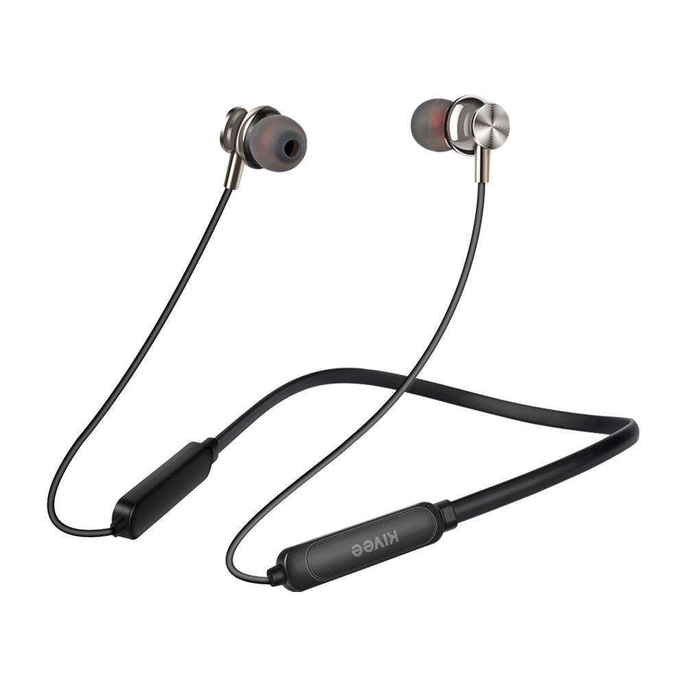 KIVEE KV-TW63 Air BEP 55 Bluetooth 5.0 Neck-mounted Earphones Magnetic Adsorption Sports Headphones KIVEE KV-TW63 Air BEP 55 Bluetooth 5.0 Neck-mounted Earphones Magnetic Adsorption Sports Headphones